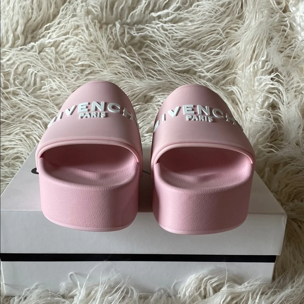 Givenchy Slide Sandals Blossom Pink, Size 40 (approx US 10), NWT - Picture 9 of 10
